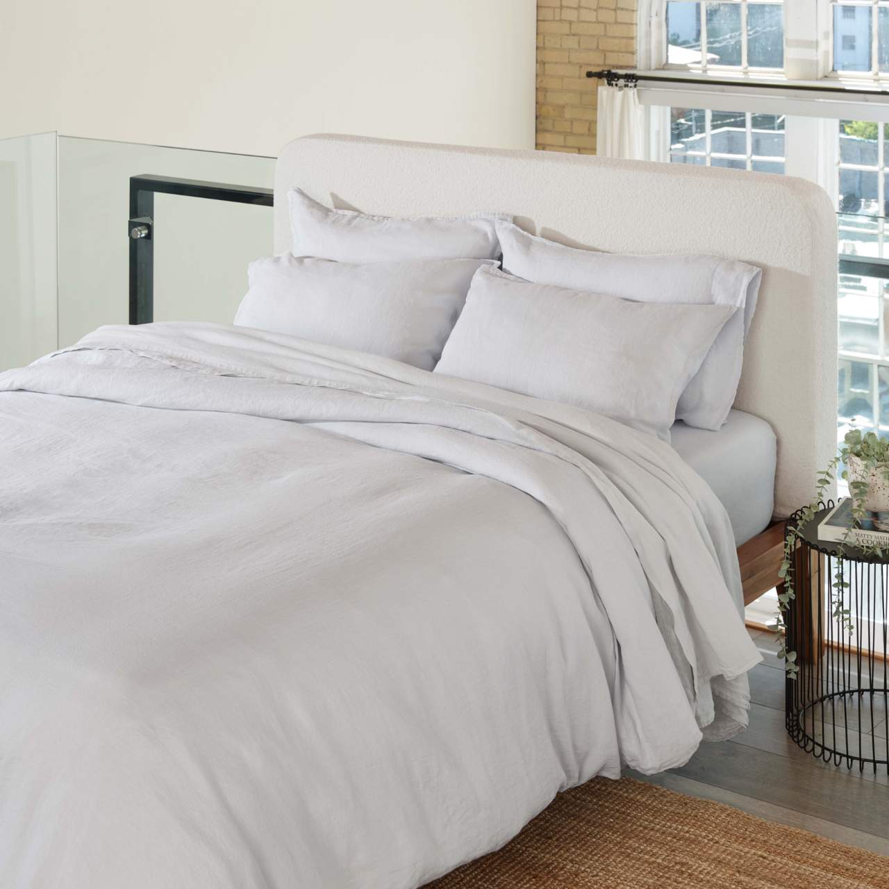 Cocoon™ European Linen Fitted Sheet